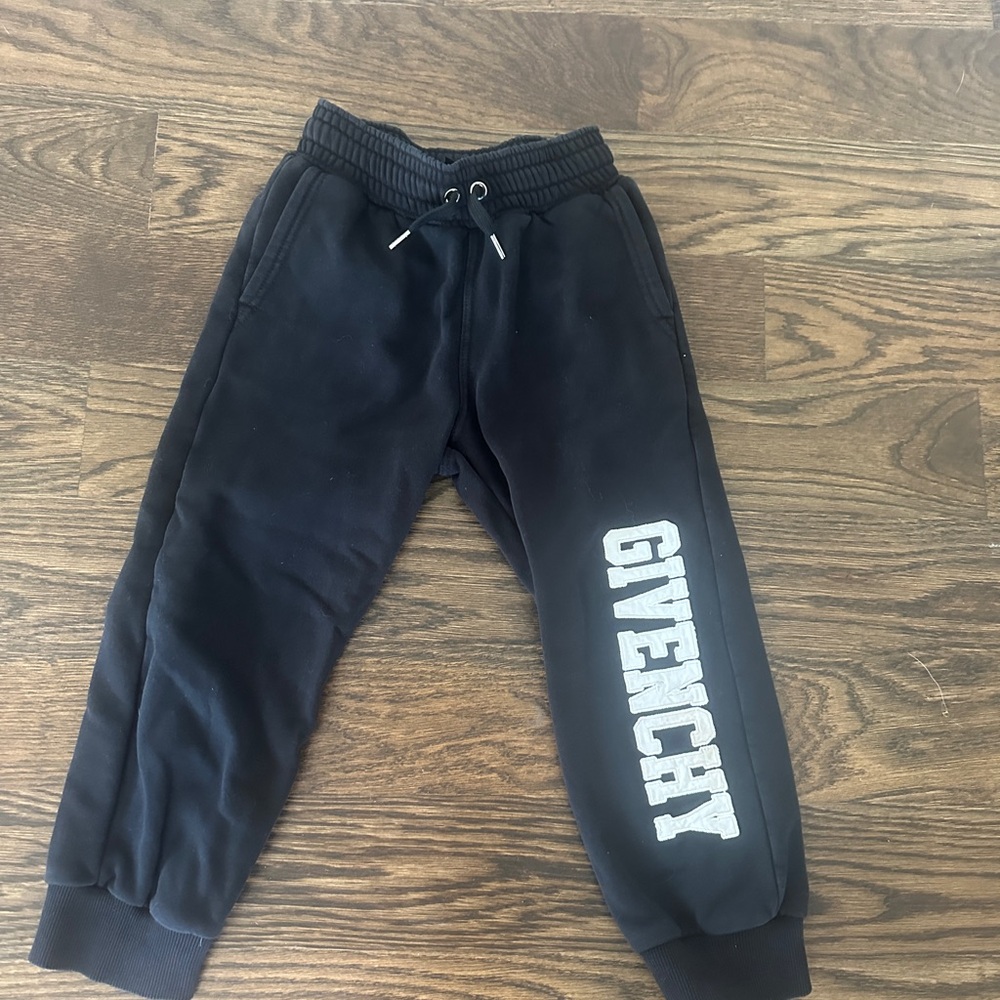Givenchy Kids Black Jogger Pants